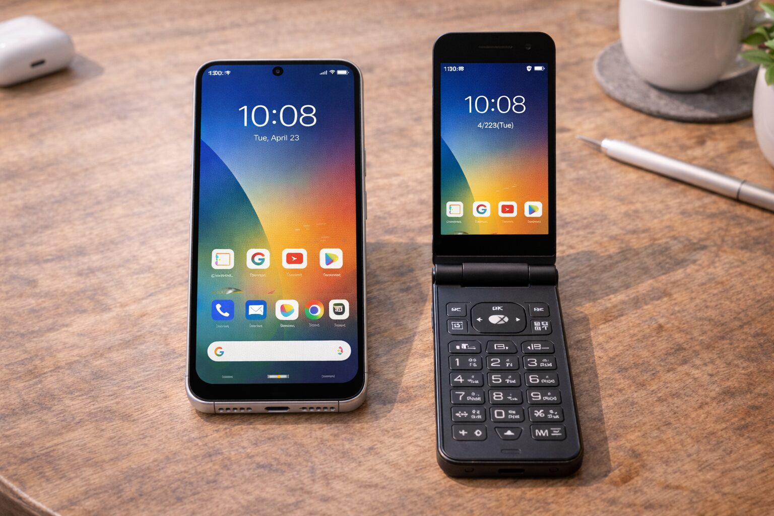 スマホやめてガラホは後悔する？LINEも地図も捨てない「2台持ち」デトックス術を解説するアイキャッチ画像