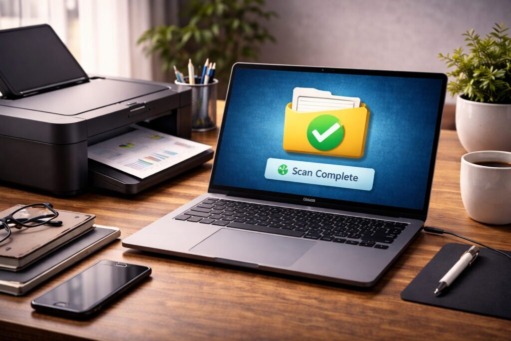 プリンターでスキャンしてパソコンに取り込む方法｜PDF・写真の保存手順を解説