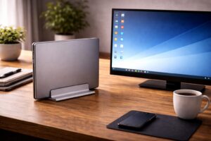 ノートパソコンの縦置きはよくない？故障リスクと正しい保管方法を解説