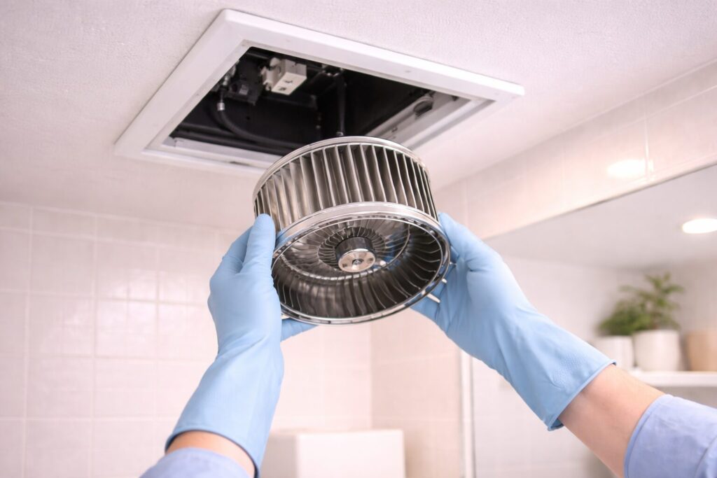 浴室換気扇のシロッコファンの外し方は？掃除のための分解手順と外れない時の対処法