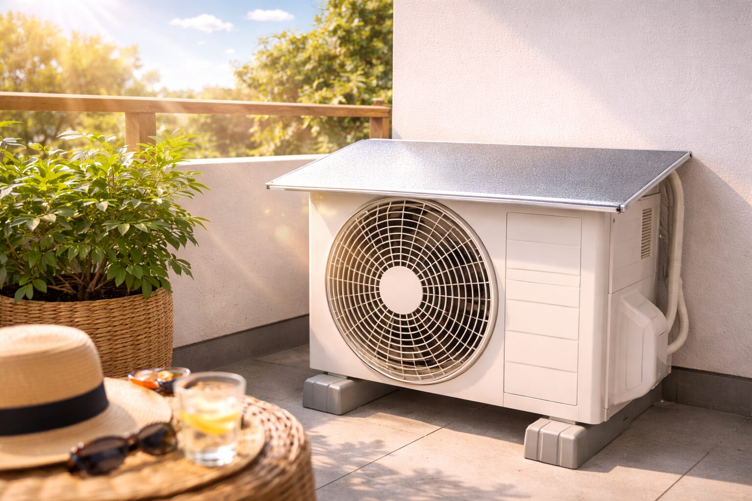 エアコン室外機の日除けは効果あり？電気代を下げる正しい対策と「逆効果」になるNG例