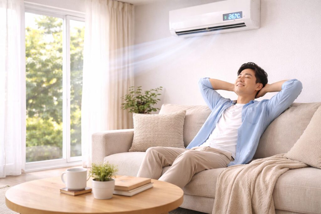 エアコンの設定温度26度は快適？電気代と健康への影響を徹底解説
