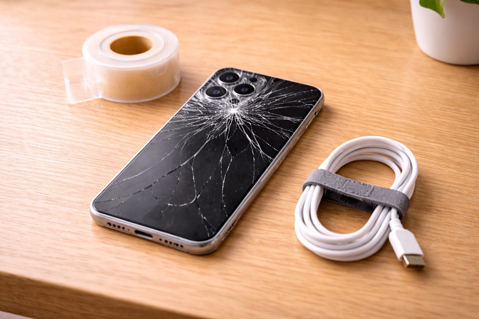 スマホの画面割れは放置して大丈夫？修理代の相場と自分でできる応急処置