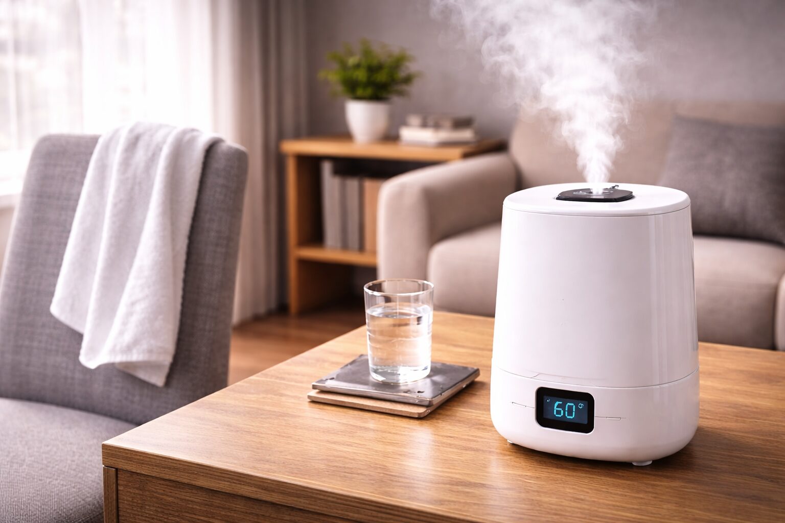 加湿器は意味ない？ホリエモン説の真意と「濡れタオル」の効果を徹底検証