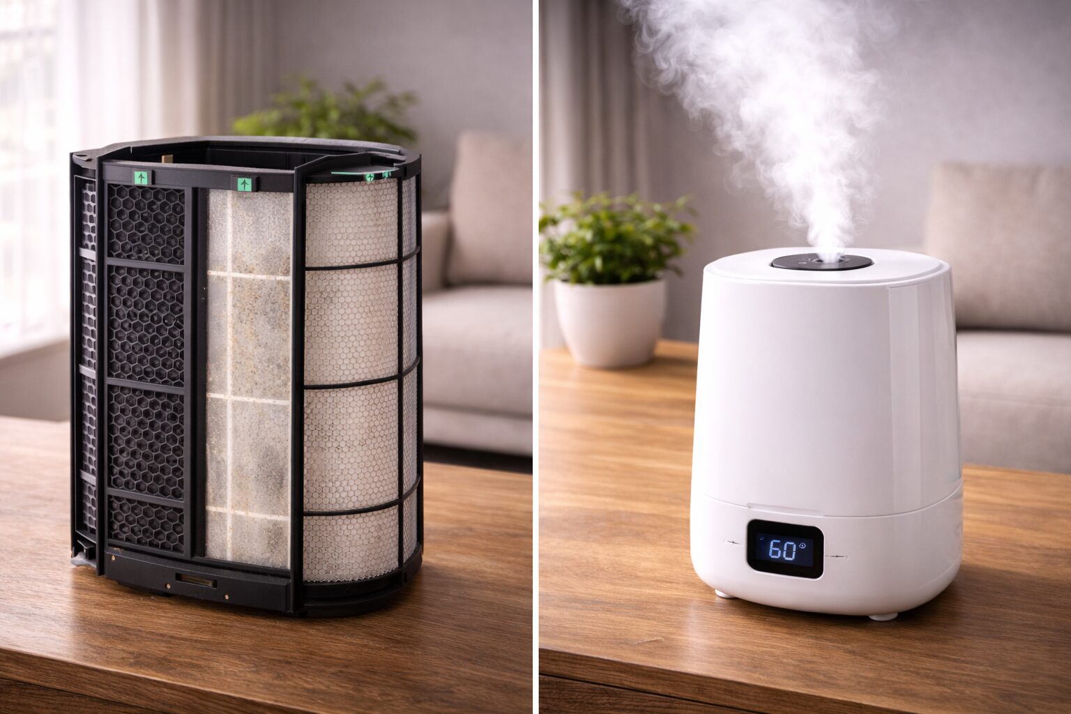 空気清浄機の加湿機能は使わない方がいい？一体型のデメリットと「分けるべき」理由